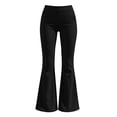 thumbnail image 6 of Gfyviroh Flare Leggings for Women Lightweight Stretchy Yoga Pants with Pockets Cozy Plus Size Casual Athletic Pants, 6 of 7