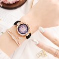 thumbnail image 1 of Reloj de mujer Regalo Reloj de mujer Reloj de cuarzo de moda Espejo de cristal, 1 of 6