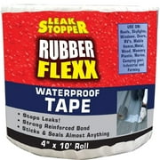 Leak Stopper 4602-GA Rubber Flexx Waterproofing & Seam Tape, 4" x 10', Each