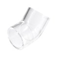 thumbnail image 1 of 1uds Transparente Acrílico Tubería Codo, 32mm/1,26 2 Vías Codo 45 Grados Tubo Montaje Adaptador para Acuarios Agua Peces Tanque, 1 of 7
