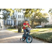 Dynacraft Invader 16-inch Kids BMX Bike by Dynacraft, Blue, Quick Assembly, Training Wheels, Ages 5-7 Years