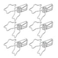 thumbnail image 4 of Small Paper Clips,100Pcs Star Binder Clips Hollow Binder Clamps Wire Binder Clips Advanced Technology, 4 of 14