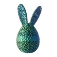 thumbnail image 1 of Easter Eggshell Bunny Figurine Hollow Rabbit Eggshell Table Ornament Spring Bunnies Statue for Home, 1 of 5