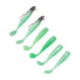thumbnail image 3 of Caja de Señuelos de Pesca Suave Swimbait de Simulación YUNYI BRAND Verde Guisante, 3 of 8