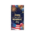 thumbnail image 2 of Linnome Independence Day Door Cover Hanging Cloth Background Cloth for Anniversary Celebration 70.9x35.4 Inch Multicolor#13, 2 of 6