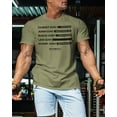 thumbnail image 3 of Gymish GYM DAYS LEG DAY Workout T-Shirt for Men – Funny Gym Shirt, Men's Gym T-Shirt, Lifting Shirt, Deadlift Tee, Workout Shirt, Gym Wear, Athletic Shirt for Men, 3 of 5