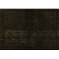 thumbnail image 1 of Ahgly Company Indoor Rectangle Abstract Brown Modern Area Rugs, 5' x 7', 1 of 4