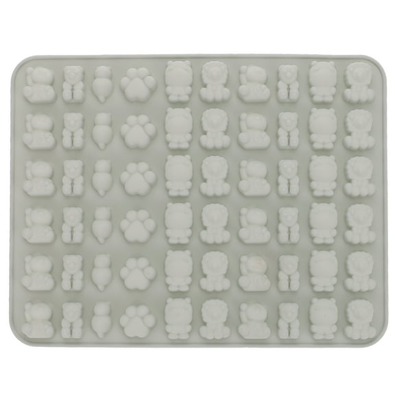 Mini Cupcake Resin Tray Mold Candy Silicone Animal Fondant Molds Holiday G Easter Fudge Baby