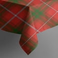 thumbnail image 4 of Red Green Checkerboard Checkered Pattern Rectangle Tablecloth 60"x102",Waterproof Polyester Rectangle Table Cloth, Wipeable Spillproof Polyester Tablecloth for Dining, Camping, Indoor and Outdoor, 4 of 6