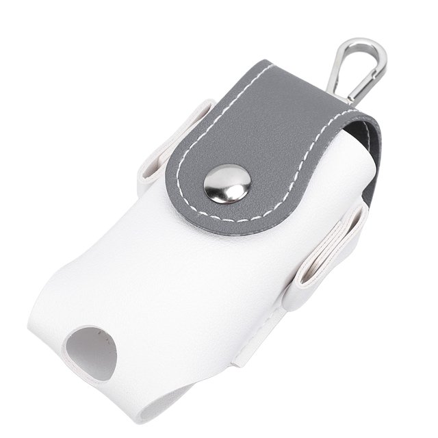 Riñonera De Piel Sintética Para Pelotas De , Soporte Para 2 Pelotas Con Hebilla Y Gancho, Bolsa De Almacenamiento En T, Diseño Portátil, Moderno Y Práctico