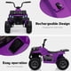 thumbnail image 3 of QinaQin ATV eléctrico infantil de 12V, cuatrimoto para niños de 3 a 8 años con luces LED, llantas con dibujo y música, ideal para paseos al aire libre de niños y niñas, 3 of 6