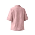 thumbnail image 6 of Sevevn Women's Bow Tie Neck 3/4 Sleeve Loose Dressy Elegant Business Work Blouse Casual Tops 2026, 6 of 7