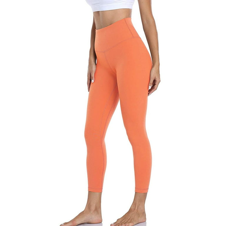 Bigersell Women Ease into Comfort Pants Full Length Pants Women's High  Waist Solid Color Tight Fitness Yoga Pants Nude Hidden Yoga Pants Ladies