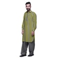 thumbnail image 2 of Atasi Classic Collar PathaniKurta Pajama For Boys Rayon Front Pocket Shirt, 2 of 5