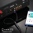 thumbnail image 3 of Cable de audio MillSO, adaptador RCA a hembra de 3,5 mm, 30 cm, 3 of 6