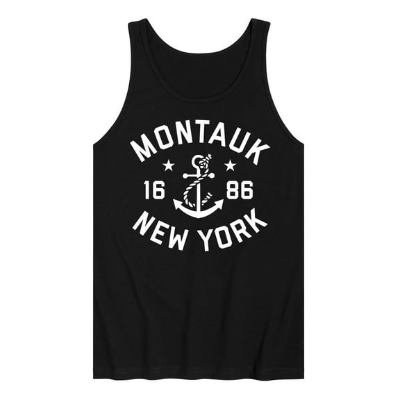 Instant Message - Montauk New York - Men's Jersey Tank Top