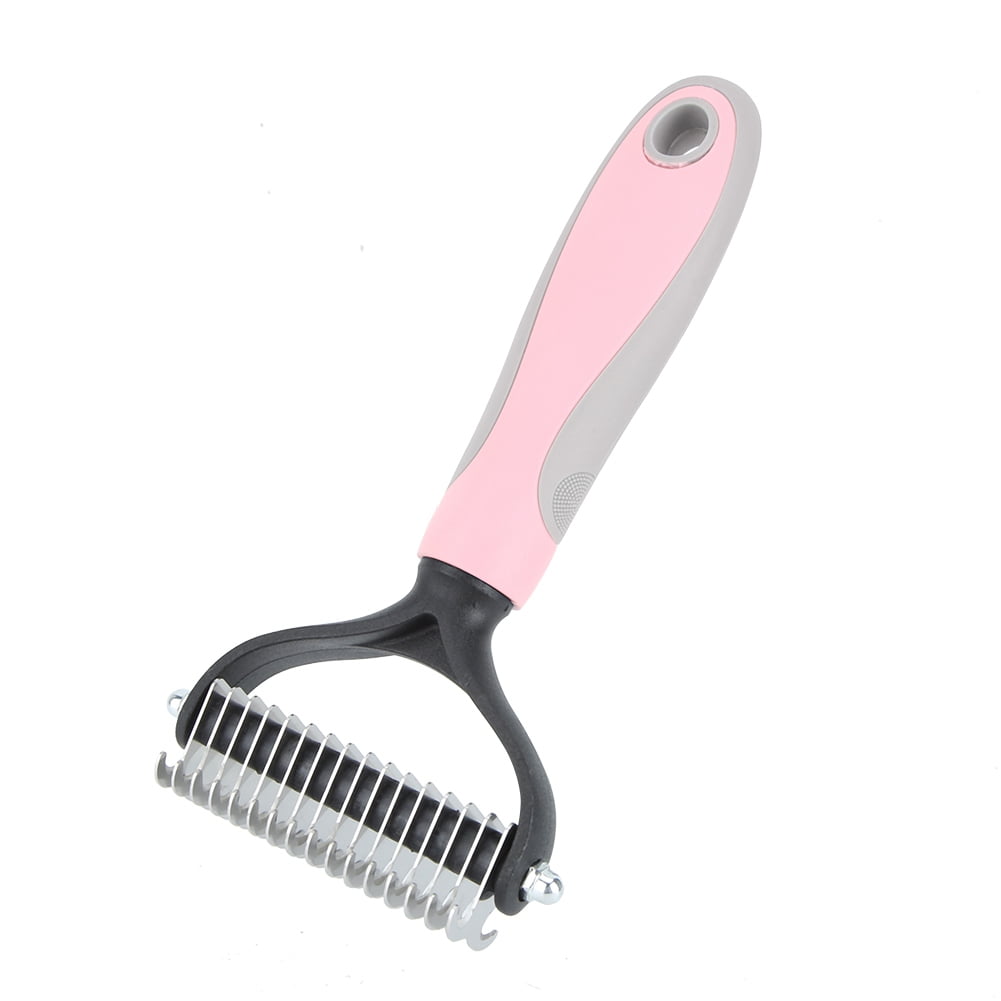 LYUMO Pet Hair Knot Comb, Pet Dog Cat Fur Hair Knot Cutter Rake Hair