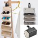 thumbnail image 4 of 1 Uds. (Negro) organizador portátil de gafas de sol de viaje, soporte plegable para gafas montado en la pared, estuche para gafas de sol con 5 ranuras, 4 of 5