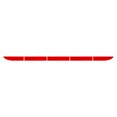 thumbnail image 1 of Dalazy 5pcs/set Car Warning Stciker Reflective Trunk Stripe Self Adhesive Universal Car Rear Reflector, Red, 1 of 9