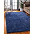 thumbnail image 3 of Unique Loom Solo Collection Solid Plush Kids Area Rug, 3' 3" x 5' 3", Navy Blue, 3 of 10