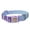 A002- Purple, variant on Personalized Dog Collar with Name Engraved Dog Collar with Matching Leash, Floral Dog Collar Custom Dog Collar for All Size Dogs, Great Gift for Pet Owners