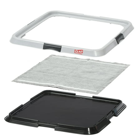 GLAD For Pets Dog Training Pad Potty Training Pad Holder with Leak Protection 23x23