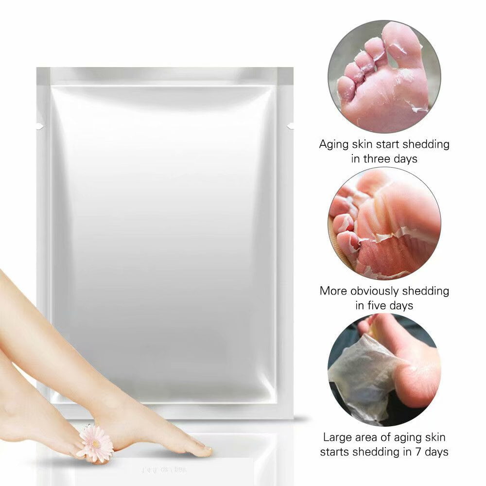 Cosprof Foot Peel Mask, For Dead Skin & Calluses, Make Soft & Get a Smooth Skin, Dry Skin - Natural Treatment, Suitable for Dry Feet