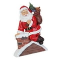 thumbnail image 4 of Figuras navideñas de Papá Noel de resina, estatua de Papá Noel, figura artesanal de Papá Noel para Estilo G, 4 of 9