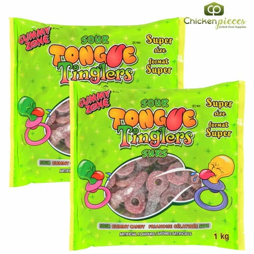Gummy Zone Bonbons Gélifiés Sûrs Format Super 1 Kg/2,20 Lb