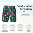 thumbnail image 5 of Balery Amanita Mushroom Mens Swim Trunks Swim Shorts for Men Quick Dry Inseam Beach Shorts with Compression Liner Pocket-X-Large, 5 of 9