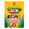 Crayola Multicultural Crayons, 8 Skin Tone Colors/Box, 2 Pack