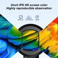thumbnail image 4 of 50X Digital Magnifying Glass for Jewelry, 2inch IPS Screen Handheld Digital Magnifier with 2 Lighting Modes for Jewelry Banknote Fabric Appraisal Reading Electronic Repair, 4 of 7