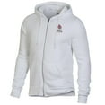 thumbnail image 2 of Men's Alternative Apparel White Ball State Cardinals Rocky Full-Zip Hoodie, 2 of 3