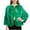 Green, variant on Girls Stage Coat Long Sleeve Cardigan Hip-Hop Dance Party Stage Performance Jacket Size 3T-16, Green
