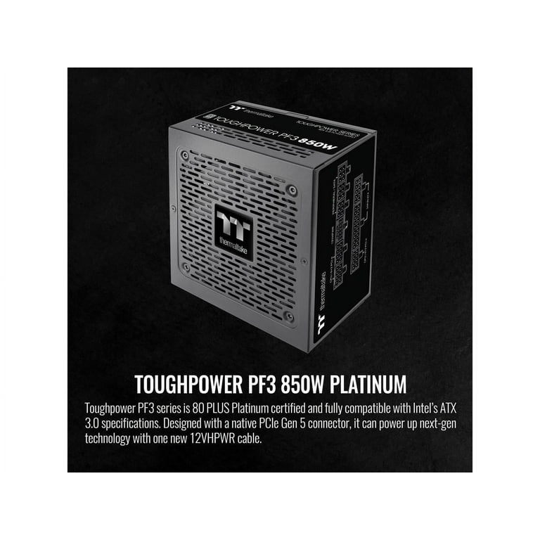 Thermaltake Toughpower PF3 850W 80+ Platinum ATX 3.0 (PCI-E 5.0