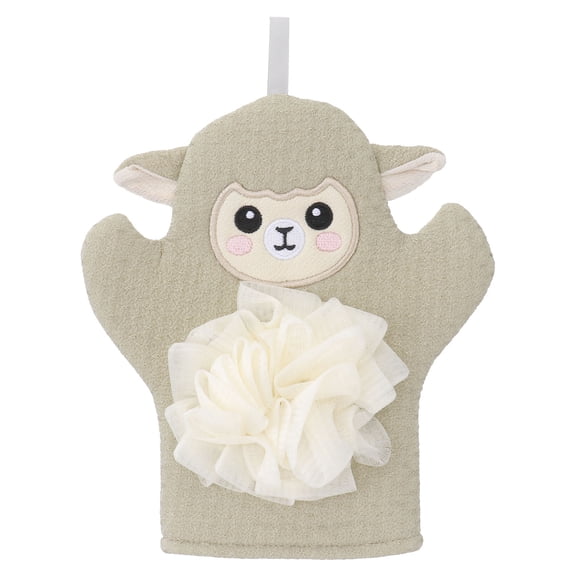 NICERIO Kids Exfoliating Bath Towel Set with Soft Fiber, Assorted Colors for Gentle Bathing and Skin Care