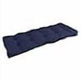 thumbnail image 3 of 51-inch by 19-inch Tufted Solid Twill Bench Cushion Navy-Color, 3 of 4