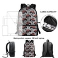 thumbnail image 6 of Uourmeti Monster Truck Print Backpack for Men, 17 Inch Personalized Large Capacity Polyester Daily Backpack for Work Travel, 6 of 6