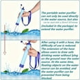 thumbnail image 2 of AsterOutdoor Camping Water Purifiers, 7.87in Hose &nbsp;, 2 of 5