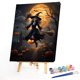 thumbnail image 3 of Kit Pintura Por Números Sobre Lienzo Arte Al Óleo Artesanal Pared Del Bruja 40x50cm, 3 of 9