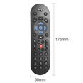 thumbnail image 5 of Mando a distancia IR de plástico universal para Sky Q TV Box Controller Black Likrtyny Para estrenar, 5 of 5