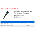 thumbnail image 2 of Ignition Coil - Compatible with 1998 - 2011 Ford Crown Victoria GAS 1999 2000 2001 2002 2003 2004 2005 2006 2007 2008 2009 2010, 2 of 2