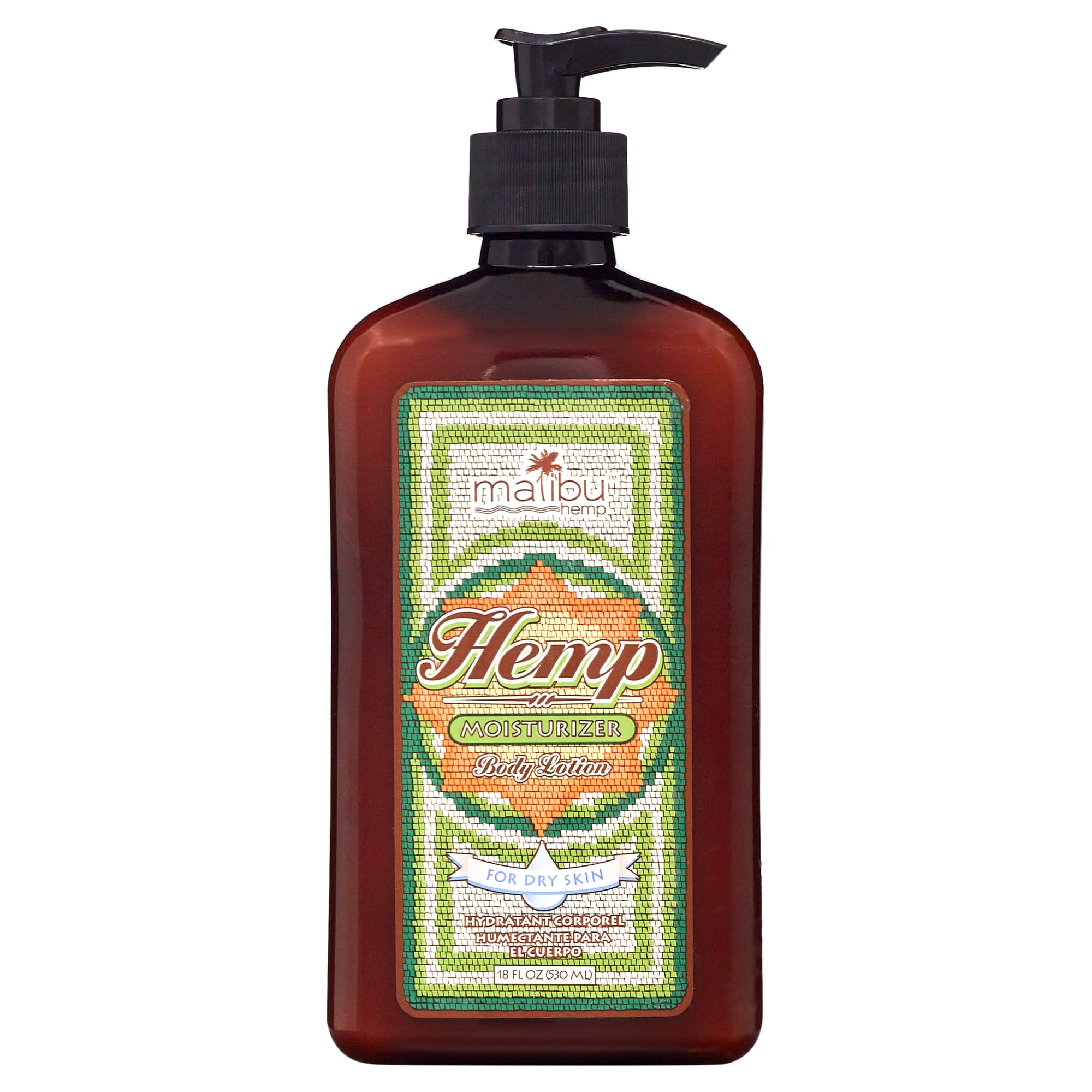 Malibu Hemp Body Lotion for Dry Skin Hemp Moisturizer 18 fl oz