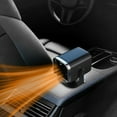 thumbnail image 4 of Oliegs Heated Blanket 2 In 1 Portable Heater With 360° Rotation Windshield Heater 150w Heater For Vehicle Heating/ Switchable Plugs Into For Chocolate, 4 of 4