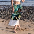 thumbnail image 6 of Dragonfly Chic Chiffon Beach Dress with Polyester Straps - Women's Beach Skirt, 6 of 6