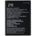 thumbnail image 1 of ZTE Rechargeable 1,600mAh (Li3816T43P4H604550) 3.8V Battery for ZTE Devices (Used), 1 of 1