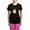 With Pink Pant, variant on CafePress - Volleyball Pajamas - Women's Short Sleeve Print T-Shirt and Pants Dark Cotton Pajama Set