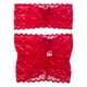 thumbnail image 5 of VISgogo Conjunto de lencería sexy de 2 piezas para mujer, sujetador corto con lazo y hombros descubiertos de encaje floral de color sólido, conjuntosexy de corte bajo para amantes, parejas VISgogo moda, 5 of 8