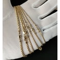 thumbnail image 4 of 10K Real Yellow Gold Rope Chain ,Solid Gold Rope Chain Necklace 1.7mm- 5.8mm 16-26 inches, Heavy Real 10K Gold Rope Chain,Men and Women (Width:1.7mm; Necklace length:16;), 4 of 6