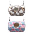 thumbnail image 2 of Squirrel Bed Warm Creative Flannelette Hamster Bed Pet Cave for Small Animals, 2 of 6